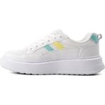 Walkway Deren-G Beyaz Sarı Yeşil Kadın Sneaker