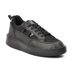 Walkway Deren Siyah Unisex Spor Ayakkabı
