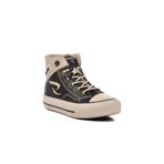Walkway İçi Kürklü Bilek Boy Çocuk Sneaker 005 F,Siyah Bej 28