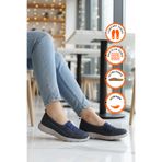 Walkway Lacivert Fileli Hafif Esnek Kadın Günlük Yürüyüş Ve Spor Ayakkabı Bst-1009 G