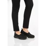 Walkway Siyah Fileli Hafif Esnek Kadın Günlük Yürüyüş Ve Spor Ayakkabı Bst-1009 G