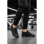 Walkway Siyah Triko Hafif Erkek Spor Ayakkabı Flexible Iı M