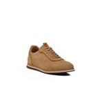 Walkway Triper Hakiki Deri Erkek Sneaker,Kum 42