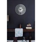 Wall Art İstanbul Tevekkül Yazılı Metal Sessiz Duvar Saati - 70 X 70 Cm - Islami Ev Dekorasyon - Wams004