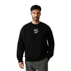 Wall-E & Eve Unisex Sweatshirt (50, Siyah, XL)