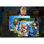 Walldeco 3'lü Hayvanlar 12 Parça Ahşap Çocuk Puzzle