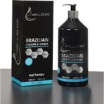 Wallence 1000 ml Renkli Düzleştirici Krem Keratin & Botox Saç Bakım Ürünü ile Yıpranmalara Son