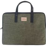 Wallery Bags 13 / 13.3 / 14 Inç Macbook Air Pro Ultrabook Laptop Çantası - 36x26x2 cm - Haki