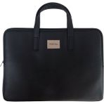 Wallery Bags 13 / 13.3 / 14 Inç Macbook Air Pro Ultrabook Laptop Çantası - 36x26x2 cm - Siyah