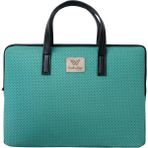 Wallery Bags 13 / 13.3 / 14 Inç Macbook Air Pro Ultrabook Laptop Çantası - 36x26x2 - Turkuaz
