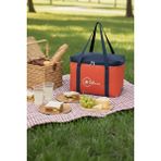 Wallery Bags 15 Litre Isı Yalıtımlı Termal Çanta Su Geçirmez Kumaş ile Piknik ve Kamp İçin Uygun - Turuncu