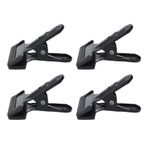 Wallfire Spring Clamps Seti, 4 adet, ağır hizmet önleyici metal geniş ağız yay kelepçeleri, çok amaçlı ağaç işi, tarpaulin, kamp, modelleme, DIY projeleri, fotoğraf stüdyoları, fotoğraf arka planı