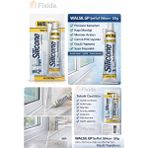 Walsıl Gp Şeffaf Silikon 50G – Cam, Pencere, Kapı ve Mermer Için Güçlü Yapıştırıcı | Asetik Bazlı Genel Amaçlı Silikon