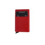 WalSmart Pocket Floater Akıllı Mekanizmalı Deri Cüzdan (Kırmızı)