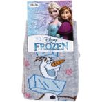 Walt Disney Frozen Kız Çocuk Çorap - 23 - 26 - Gri