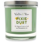 Walter & Rosie Candle Co. - Pixie Dust 11 oz Kokulu Mum Disney Scents'ten Esinlenilmiş - Peter Pan'dan Esinlenilmiş Koku - Dünyanın En Mutlu Kokuları - Soya Karışımı - 40 saate kadar
