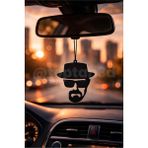 Walter White, Breaking Bad Dikiz Ayna Süsü - Hediyelik Oto Aksesuar - Çift Taraflı - Siyah