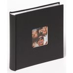 walther design ME-116-B Fotoğraf Albümü Fun, Takma Albümü, 200 Fotoğraf için 13x18 cm, Siyah