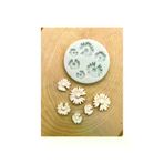 WAMMOLDS Altılı Çiçek Silikon Kalıp altılıçiçeksk
