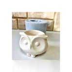 WAMMOLDS Baykuş Saksı Küçük Silikon Kalıp baykuşsaksıküçüksk