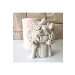 WAMMOLDS Papatyalı Kız Saksı Silikon Kalıp papatyalıkızsk
