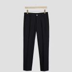Wamoss 2025 Vintage Baggy Pileli Kumaş Pantolon - 0 Siyah - L - 34