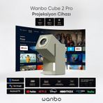 Wanbo Cube 2 Pro Yeşil Projeksiyon Cihazı