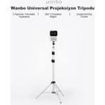 Wanbo Universal Projeksiyon Tripodu 170 cm