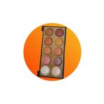 Wanda Nara Cosmetics Profosyonel Makeup Frapan 10 Lu Parlak Işıltılı Göz Far Paleti 1 Ad