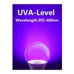 WANDER TAPESTRY Blacklight Ultra Viole Party Led Ampul Lamba Siyah Işık Uv Black Light / E27 / 12w