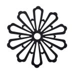 Wangchuang 02 Flower M Tpr Kauçuk Anti-Sıcak Coaster Kaymaz Çiçek Placemat Isı Yalıtımlı Ped Pot Mat Masa Dekorasyon Aksesuarları Paspaslar Pedler Dropship (Yurt Dışından)