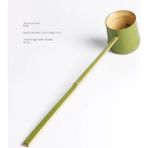 Wangchuang 03 Çay Seti Aksesuarları Bambu Kök Uzun Saplı Kaşık Çay Aksesuarları Ev Çay Kaşığı Bambu Kaşık Kaşık Şarap Çırpıcı (Yurt Dışından)