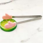 Wangchuang 03 Eldiven Yapışmaz Salata Ekmek Kelepçesi Yaratıcı Küçük Palmiye Silikon Klip Çay Poşetleri Tutucu Et Gıda Maşası Mutfak Aletleri ve Alet Mini (Yurt Dışından)