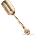 Wangchuang 03 Retro Metal Çay Kaşığı Pirinç Malzeme Uzun Saplı Çay Kaşığı Çay Kürek Çay Töreni Çay Aksesuarları Aracı (Yurt Dışından)