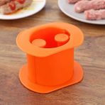 Wangchuang 1 Adet Et Sosis El Yapımı Gadget Aracı Güvenlik Hot Dog Sığır Yapımcısı Köfte Taşlama Makinesi Dıy Zaman Kazandıran Aksesuarlar (Yurt Dışından) - Renkli