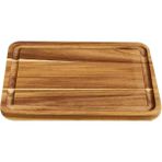 Wangchuang 40X30X2 cm Mutfak Ahşap Doğrama Blokları Katı Ahşap Kesme Tahtası Pizza Ekmek Meyve Suşi Tepsisi Ahşap Peynir Tabağı Kesme Tahtası (Yurt Dışından)