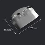 Wangchuang 5.5x7.6 cm Paslanmaz Çelik Parmak Koruma Güvenlik Sebze Kesici El Koruma Aracı Mutfak Kesim Parmak Koruyucu Aracı Mutfak Aracı Aksesuarları (Yurt Dışından)