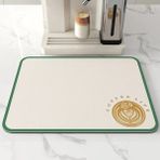 Wangchuang A3 Bulaşık Kurutma Matı 50X60CM L Çabuk Kuruyan Kahve Bulaşık Drenaj Pedi Kurutma Matı Süper Emici Damlalıklı Paspaslar Sofra Şişe Halıları Mutfak Yemek Takımı Placemat (Yurt Dışından)