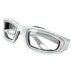 Wangchuang Beyaz Soğan Gözlüğü Göz Çok Fonksiyonlu Gözlük Soğan Gözyaşı Koruyucu Kalkanlar Mutfak Aracı Gözlük Mutfak Aksesuarları (Yurt Dışından)