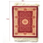 Wangchuang E 1 Adet Bardak Altlığı Vintage Etnik Püsküllü Kumaş Çay Fincanı Mat Isıya Dayanıklı Emici Coaster Içecekler Için Ev Ofis Bar Cafe (Yurt Dışından)