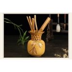 Wangchuang E 10X22 cm Kaba Çömlek Çay Can Çay Seti Aksesuarları Geleneksel Çay Töreni Altı Beyefendi Seramik Teaware Aracı Takım Elbise Çay Masası Dekorasyon (Yurt Dışından)