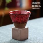 Wangchuang F-1 Adet 200 ml 1 Adet Yaratıcı Retro Seramik Kahve Fincanı Kaba Çömlek Çay Bardağı Japon Latte Çekme Çiçek Porselen Fincan Ev Yeni Çömlekçilik Kupa (Yurt Dışından) - Renkli