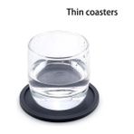 Wangchuang Ince Bardak Altlıkları Yuvarlak 10CM 10CM Silikon Bardak Yuvarlak Isıya Dayanıklı Kauçuk Çay Bardağı Mat Içecek Kahve Kupa Cam Içecek Tutucu Ped Dekor Masa Mat (Yurt Dışından)