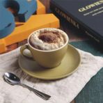 Wangchuang Kahverengi Renk 200 ml 1 Adet Iskandinav Tarzı Mat Kahve Fincanı ve Tabak Seti Seramik Basit Saf Renk Çay Bardağı 200 ml Latte Konsantre Bardak Porselen Hediye (Yurt Dışından) - Renkli