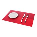 Wangchuang Kırmızı 4 Adet Set Whq 4 Adet/takım Placemats Pvc Masa Mat Renk Bloğu Yemek Disk Pedleri Bardak Şömine Napperon 30*45 cm Plaka Bar Tapete De Lugar (Yurt Dışından)