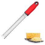 Wangchuang Kırmızı A Narenciye Limon Zester & Peynir Rendesi-Parmesan Peyniri, Limon, Zencefil, Sarımsak, Küçük Hindistan Cevizi, Çikolata, Sebzeler, Meyveler, Mutfak Aletleri (Yurt Dışından) - Sofra Mutfak Gereci