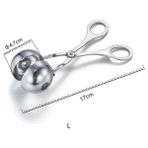 Wangchuang L Dia 4.5 cm Köfte Kaşık Topu Makinesi Kalıp Paslanmaz Çelik Et Baller Maşa Yapışmaz Köfte Makinesi Kurabiye Kaşık Mutfak Pişirme Araçları (Yurt Dışından)