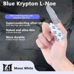 Wangchuang Logolu Ay Beyaz Oyun Parmak Kol Nefes Alabilir Parmak Uçları Pubg Sweatproof Anti-Ter Parmak Manşet Parmak Ucu Kapak Cep Telefonu Için Başparmak Eldiven (Yurt Dışından)