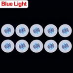 Wangchuang Mavi Işık 2 Adet LED Coaster Çıkartmalar Aydınlık Içecek Bardağı Bardak Pedleri Lamba Şarap Likör Şişeleri Coaster Yastık Barlar Parti Kokteyl Dekor Işıkları (Yurt Dışından)