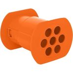 Wangchuang Orange One Press Cevapcici Sosis Makinesi Mutfak Hot Dog Burger Et Gıda Makarna Baskı Sosis Yapma Makinesi El Yapımı Gadget Araçları (Yurt Dışından)